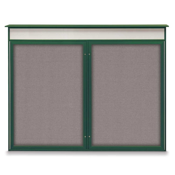 Single Door Enclosed Indoor Letterboard